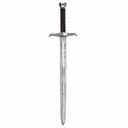 Ver imagem 4 de Espada Excalibur de Metal Réplica Decorativa Rei Arthur 105,5 cm com Suporte de Madeira