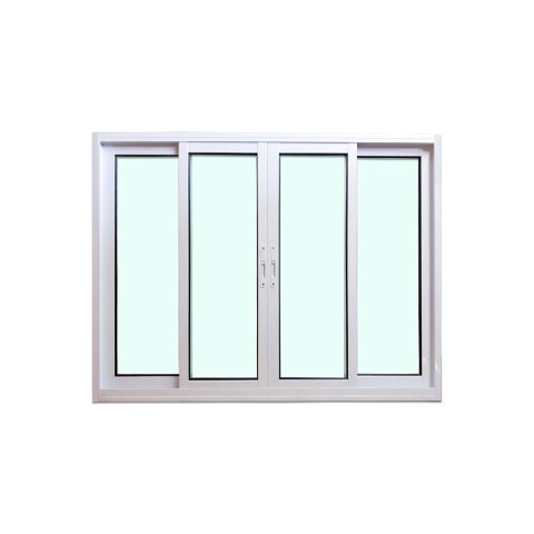 Janela 4 Folhas de Correr Alumínio Branco 100x200 Linha 25