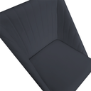 Ver imagem 4 de Kit 02 Cadeiras Para Sala de Jantar Ana Pés Palito Veludo Grafite D'Classe Decor