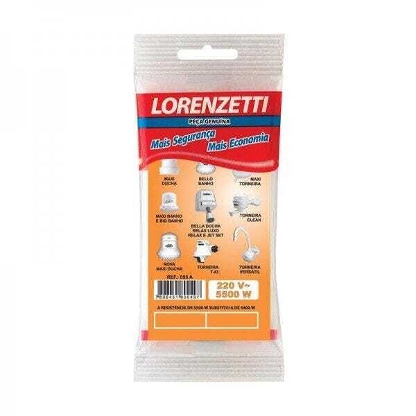 Resistência Lorenzetti 055 A 5500W 220V. - 1