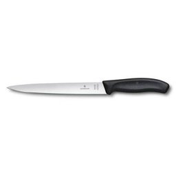 Faca profissional de cozinha para fatiar lâmina 20cm flexivel linha Swiss Classic Victorinox - 1 Faca profissional de cozinha para fatiar lâmina 20cm flexivel linha Swiss Classic Victorinox - 1