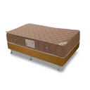 Ver imagem 1 de Cama Box Solteiro: Colchão Molas Bonnel Ortobom Hotelaria Nanolastic Orthotel Spring + Base CRC Brow