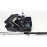 Kit Material de Pesca Completo Pronto Usar Vara Molinete - 5