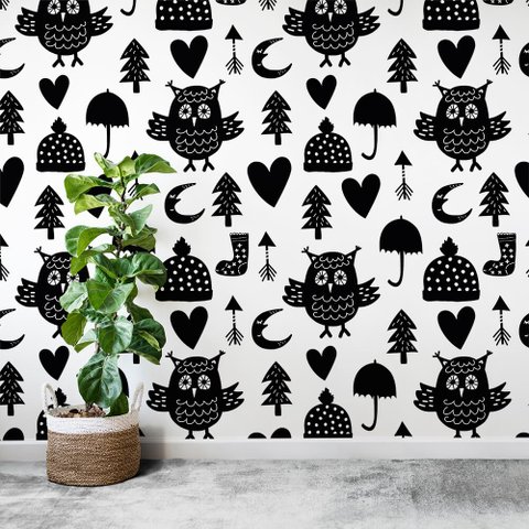 Papel de Parede Inverno 2 Arte Destaque 3 Metros