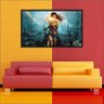 Quadro Decorativo A mulher Maravilha Wonder Woman - 1