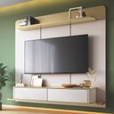 Ver imagem 3 de Home Suspenso Galax Champanhe Off White - Hb Móveis
