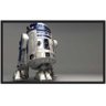 Quadro Decorativo Star Wars Robô R2D2 Com Moldura - 3