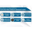 Ver imagem 2 de Cama Box Base Solteiro Americana Courano Brown (78x188x23) - Ortobom