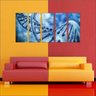 Quadro Decorativo Ciências Químicas Biologia Moléculas DNA - 1