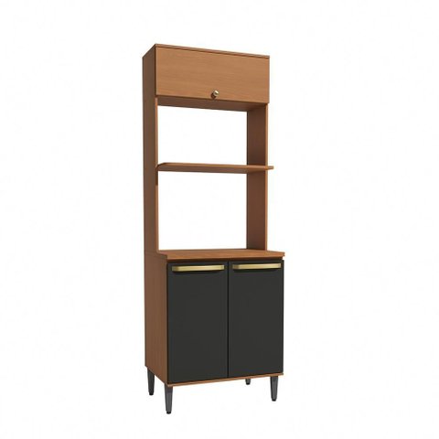 Kit 2 Fornos 3 Portas 70cm Elara Kappesberg Canela/preto