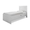 Cama Baú Framar Móveis Larissa Solteiro Cor Branco - 2