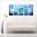 Ver imagem 4 de Quadro Decorativo Medicina Consultórios Médicos 5 Peças G1
