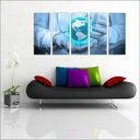 Ver imagem 1 de Quadro Decorativo Medicina Consultórios Médicos 5 Peças G1