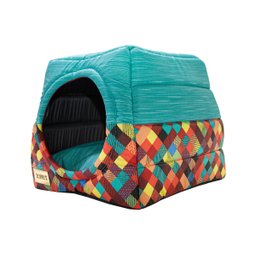 Cama Luppet e Toca Iglu Impermeável para Cachorro Verde G - 4