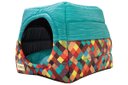 Ver imagem 4 de Cama Luppet e Toca Iglu Impermeável para Cachorro Verde G