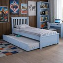 Ver imagem 1 de Cama + Cama Auxiliar Solteirão Ecoconfort Azul