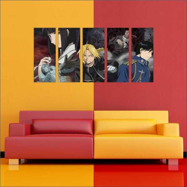 Quadro Decorativo A4 Anime Fullmetal Alchemist