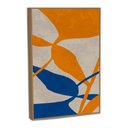 Ver imagem 2 de Quadro Decorativo Vibra Abstrato Flowers com Moldura Filete