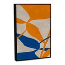Ver imagem 4 de Quadro Decorativo Vibra Abstrato Flowers com Moldura Filete