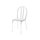 Ver imagem 2 de Kit 2 Cadeiras Lisboa Cromada para Cozinha ou Área Gourmet-assento Sintético Branco Gat Magazine