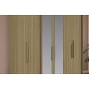 Ver imagem 4 de Guarda Roupa Casal 6 Portas (2 C/ Espelho) e 4 Gavetas Ph 18041 Branco - Herval