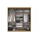 Ver imagem 5 de Guarda Roupa Casal 6 Portas (2 C/ Espelho) e 4 Gavetas Ph 18041 Branco - Herval