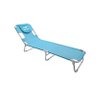 Cadeira Espreguiçadeira em Alumínio Azul Mormaii - 2