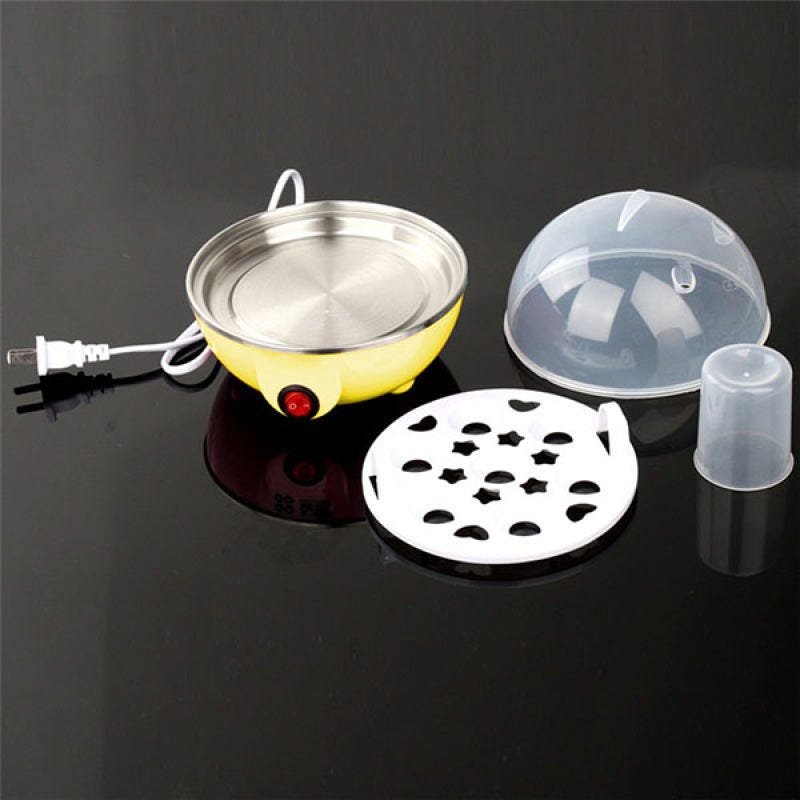 Cozedor Elétrico Vapor Cozinha Multi Funções Ovos Egg Cooker - 3