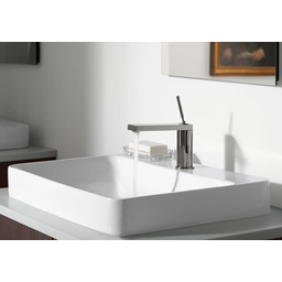 Cuba de Apoio Quadrada Vox com Mesa 1 Furo 42x42 Kohler - 3