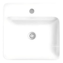 Cuba de Apoio Quadrada Vox com Mesa 1 Furo 42x42 Kohler - 5
