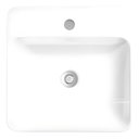 Ver imagem 5 de Cuba de Apoio Quadrada Vox com Mesa 1 Furo 42x42 Kohler