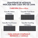Ver imagem 3 de Kit 10 Placas Cabeceira Nuvem Estofada para Cama King - Módulo 20 Cm X 60 Cm:verde