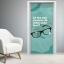 Ver imagem 2 de Adesivo Para Porta Para ÁRea Medicinal Exame De Vista- 63X210Cm