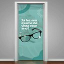 Ver imagem 1 de Adesivo Para Porta Para ÁRea Medicinal Exame De Vista- 63X210Cm