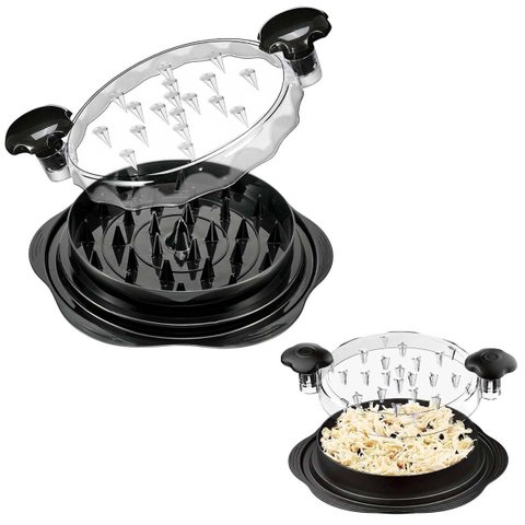 Triturador Desfiador Moedor Frango Carne Legumes Verdura Processador Manual de Alimentos Comida Cozi