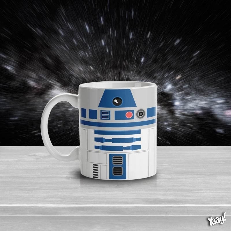 Caneca Geek Side Faces - R2 - 2