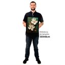 Ver imagem 2 de Quadro Decorativo Floral Luxo Petúnia em Moldura Caixa TaColado Moldura Caixa 3cm Madeira com Vidro