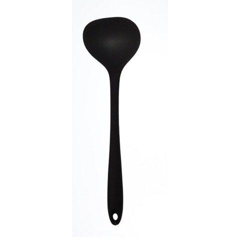 Concha Cabo Maciço 29,5cm em Silicone Preto Unyhome