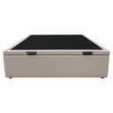 Ver imagem 6 de Base Box Baú para Cama Viúva 128x188cm Liz S05 Sintético Bege - Mpozenato