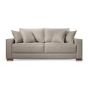 Ver imagem 2 de Sofá 2 Lugares Linho Cinza Médio Helô 1,80m