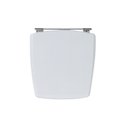 Ver imagem 1 de Assento Sanitário Poliéster para Louça Incepa Nuage - Branco - Cód 01 - Ferragem Aço Inox com Rebite