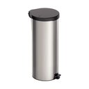 Ver imagem 1 de Lixeira com Pedal New em Aco Inox C/ Acabamento Polido 30 L - Tramontina