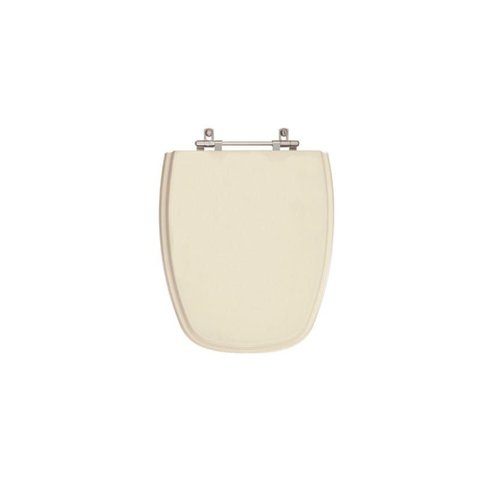 Assento Sanitário Poliéster para Louça Deca Monte Carlo - Amendoa - Cód 78 - Ferragem Aço Inox com R