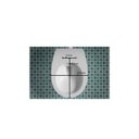 Ver imagem 2 de Assento Sanitário Poliéster para Louça Incepa Eros - Creme - Cód 37 - Ferragem Aço Inox com Rebites