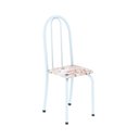 Ver imagem 4 de Conjunto de Mesa Tubular 140cm X 75cm Tampo em Vidro com 6 Cadeiras Iris B