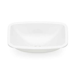 Cuba Embutir Retangular Branca 50,5x37cm - Celite - 2