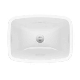 Cuba Embutir Retangular Branca 50,5x37cm - Celite - 4