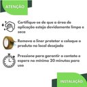 Ver imagem 6 de Kit de Acessórios para Banheiro Preto 6 Peças Adesivo F.oslo