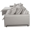 Ver imagem 4 de Sofá Cama Retrátil e Reclinável Leona 190 Cm Braço 15 Cm Meu Sofá Online