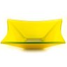 Cuba de Vidro Quadrada Grand Sulle 40x40cm 12 mm Bergan - Amarelo - 1
